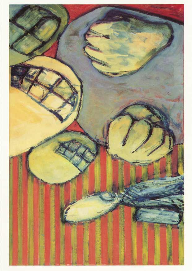 Stefan Kraft: Ohne Titel (aus dem Zyklus 'Böse Geister'), 1996