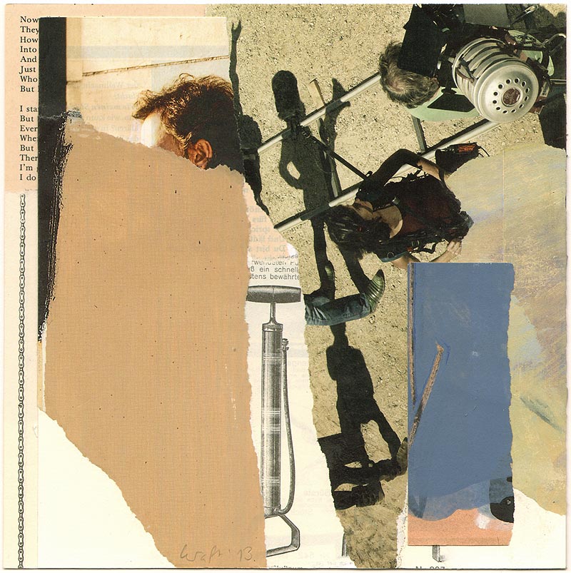 Stefan Kraft; Just Like Tom Thumb's Blues, Pt. 2, 2013; Collage, ca. 20 × 20 cm; &copy; Stefan Kraft / VG Bild-Kunst, Bonn