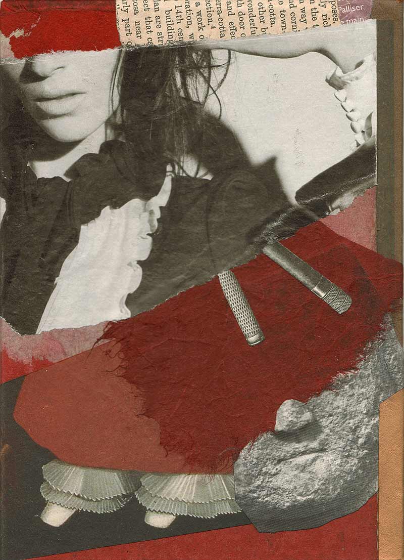 Stefan Kraft; Untitled (ection), 2016; mit John Andrew Dixon; Collage (angefangen von J.A. Dixon, fertiggestellt von S. Kraft), 17,8 × 12,8 cm; &copy; Stefan Kraft / John Andrew Dixon / VG Bild-Kunst, Bonn