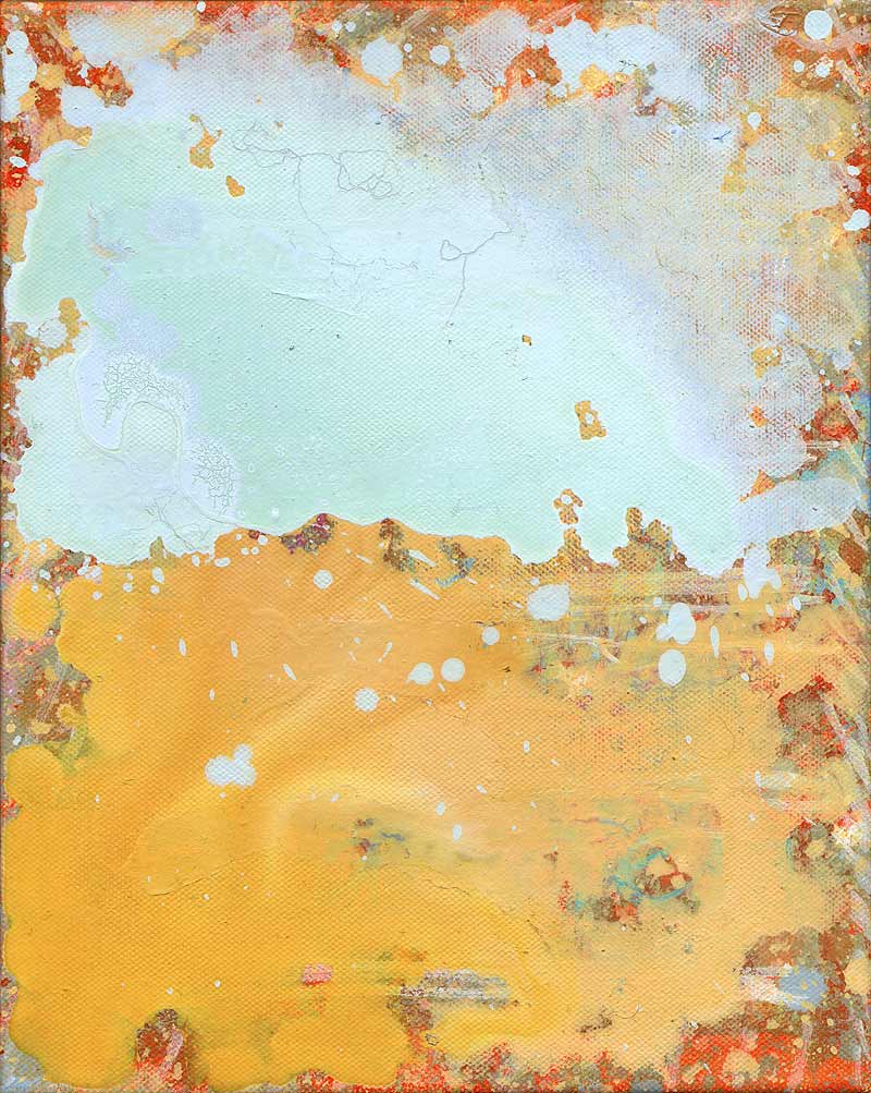 Stefan Kraft; ohne Titel, 2020; Acryl auf Leinwand, 30 × 24 cm; &copy; Stefan Kraft / VG Bild-Kunst, Bonn