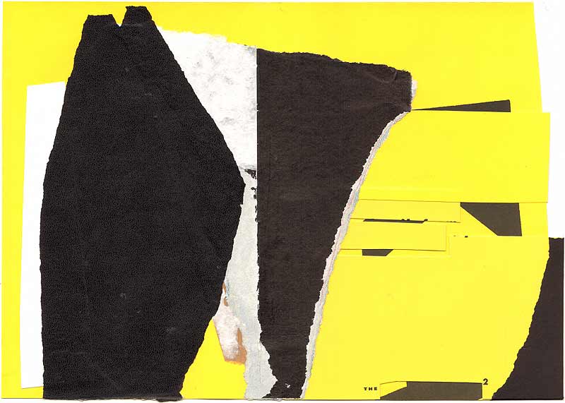 Stefan Kraft; The 2, 2021; mit Stephanie Krumbholz; Collage (angefangen von S. Krumbholz, fertiggestellt von S. Kraft), ca. 21 × 29,7 cm; © Stefan Kraft / Stephanie Krumbholz / VG Bild-Kunst, Bonn