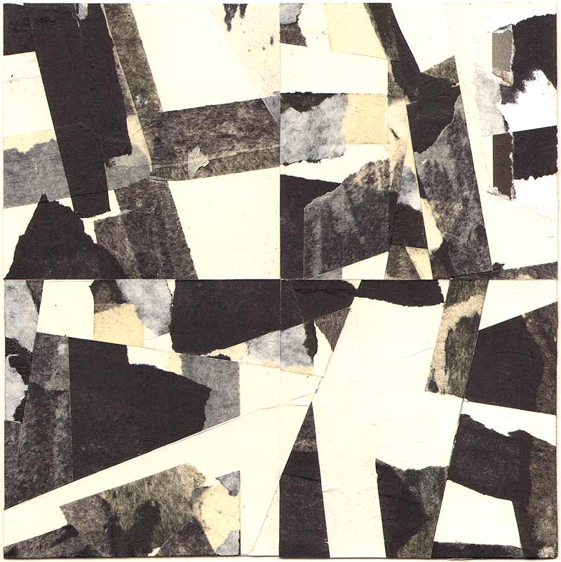 Stefan Kraft; Lee II, 2024; Collage, ca. 20 × 20 cm; © Stefan Kraft / VG Bild-Kunst, Bonn