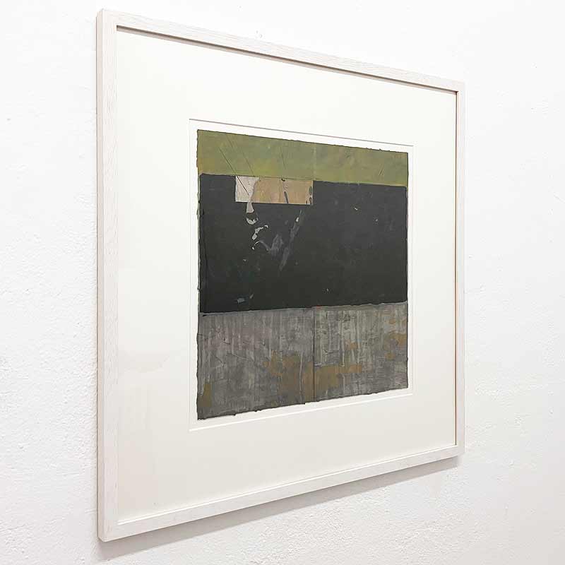 PA/D III, 2026; Mischtechnik auf Papier, ca. 44 × 44 cm, © Stefan Kraft / VG Bild-Kunst, Bonn 