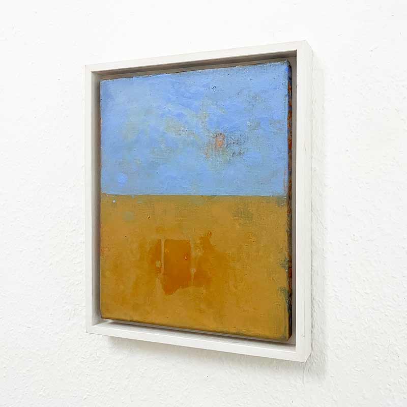 Ohne Titel (Inv. I b), 2026 • Acryl auf Leinwand, 30 × 24 cm (gerahmt ca. 33 × 27 cm); © Stefan Kraft / VG Bild-Kunst, Bonn 